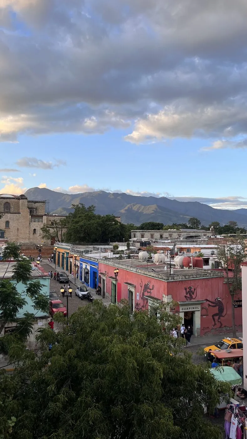 Rooftop view over Oaxaca City